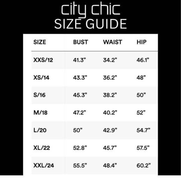 City Chic NWT Art Darling Trendy Floral Print Fit & Flare Dress Plus Size 20 - Picture 8 of 8